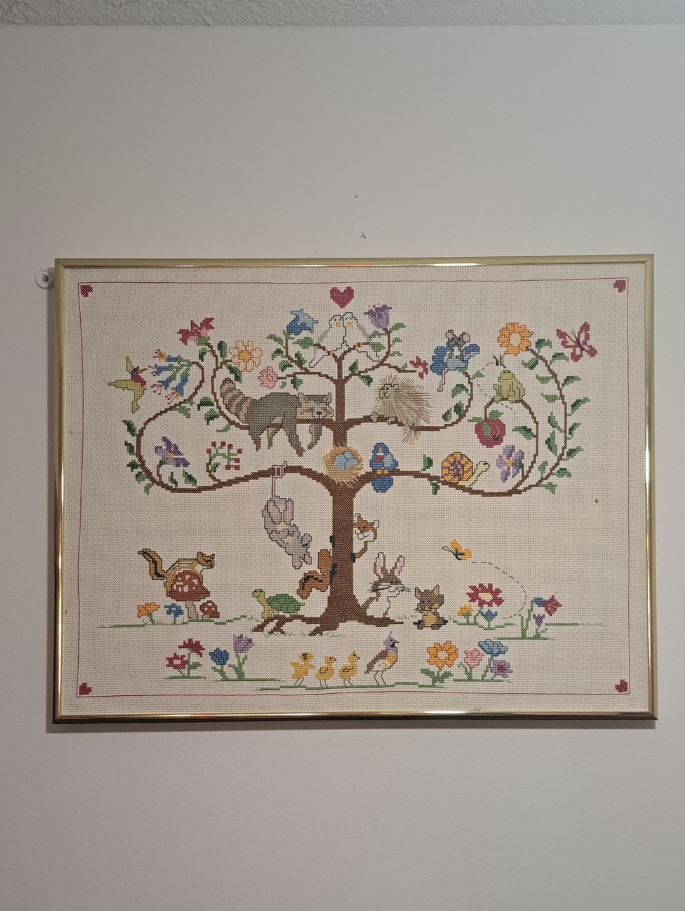 Nature's Creatures" Counted Cross Stitch Kit from 1983